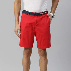 Pantaloncini da basket Tommy Hilfiger da uomo Th Flex Stretch 9 Rossi Taglia 42 - Traspiranti, Comodi, Stile Sportivo con Logo - Product Image 1