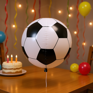 Ballons de football 4D Party Love, lot de 12 pièces - Product Image 3