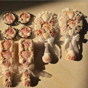 Peigne à cheveux en coquillage fait à la main au Vietnam, accessoire de coiffure en coquillage naturel - Product Image 1