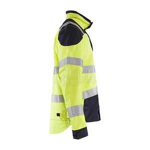 Chaquetas de seguridad con flash LED impermeables con logotipo personalizado hecho a medida Clase 1 Precio barato Color personalizado en stock - Product Image 2