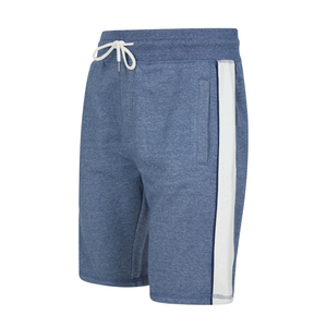Nuevos pantalones cortos de lana de algodón naranja para hombre con rayas con cordón elástico Jogging Gym Lounge Joggers pantalones cortos de verano - Product Image 4