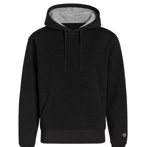 <b>Men's</b> Classic Solid Color Hoodie with Drawcord Hood and Kangaroo <b>Pouch</b> Pocket Embroidered Trending Winter Item From Bangladesh - Product Image 1