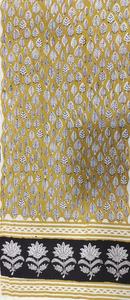 Jaipuri main bloc imprimé 100% coton écharpe traditionnelle artisanale écharpe Boho Chic léger fait à la main doux coton écharpe - Product Image 4