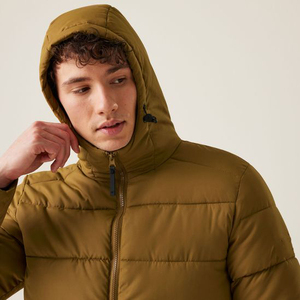 Veste matelassée à capuche coupe-vent unisexe personnalisée pour hommes Design à bulles Style High Street Hiver Randonnée en plein air Ski - Product Image 5