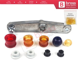 BSP874 Gear Gearbox Shift Linkage <b>Relay</b> Lever Repair Kit for Transporter T4 MK4 Eurovan Caravelle 1990-2004 701711202 - Product Image 2
