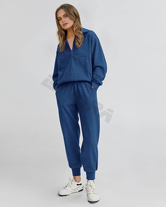 Nouveaux survêtements élégants pour femmes: le confort et la mode combinés survêtement découpé résistant à l'étirement - Product Image 4