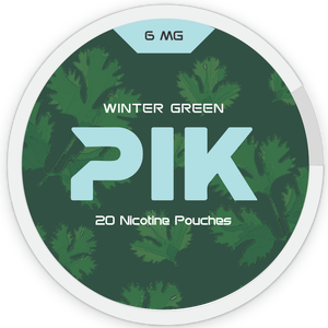 Sachets buccaux rafraîchissants à la menthe 6MG Cooling Winter Green Energy Pouches, style Snus, commandes en gros au meilleur prix - Product Image 1