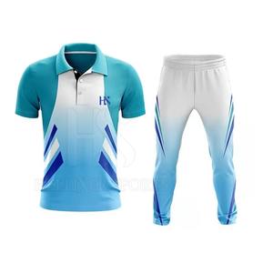Vente en gros de nouveau modèle de maillot d'équipe de cricket personnalisé en polyester, design de t-shirt de sport, design de maillot de cricket pour hommes - Product Image 5
