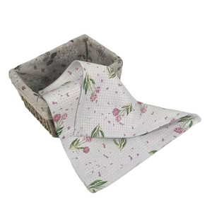 Chiffon à carreaux quatre couleurs pour nettoyer la cuisine et la maison, absorbant l'eau et dépoussiérant, serviette en coton multifonctionnelle - Product Image 3