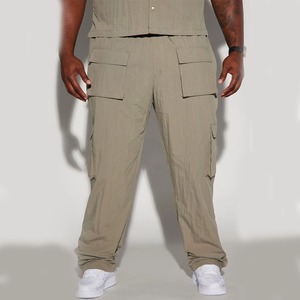 Pantalon Cargo Respirant en Toile de Coton 100% de Grande Taille à Vendre en Vente, Bon Marché - Product Image 3