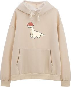 เสื้อฮู้ดดี้คุณภาพสูง ทนทาน ใช้ได้ทั้งชายและหญิง ทรงหลวม ลายหนาม - Product Image 3