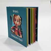 Servicio de Impresión Offset de Libros de Cuentos Educativos para Niños con Tapa Dura, Impresión Personalizada al por Mayor, Encuadernación Perfecta, Material de Cartón
