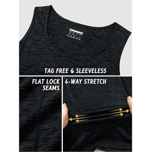 Débardeur à dos nageur en maille respirante pour homme: technologie de refroidissement avancée pour les entraînements intenses et les activités sportives - Product Image 6