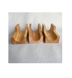 Porte-tacos en bois pour une utilisation à la main articles de vaisselle de réception support de taco en bois top vente meilleure qualité - Product Image 2