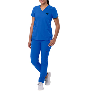 Ensemble de gommage de base pour femmes, Top Slim à col en V et pantalon Slim Cargo du Bangladesh, offre spéciale - Product Image 3