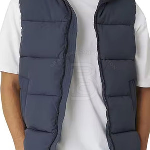 Chaqueta de Burbuja sin Mangas de Nuevo Diseño a la Moda, Chaqueta de Invierno para Hombre, Transpirable, Ecológica, Fácil de Poner, Más Vendida - Product Image 4
