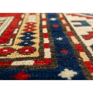 Alfombra Kiaan Grande de Lana Anudada a Mano, Rectangular 9x12, Diseño Geométrico Abstracto para Entrada, Pasillo, Modelo Paem-160, Rojo Naranja - Product Image 3