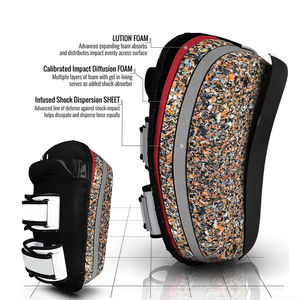 Pads de frappe professionnels de Muay Thai, boucliers de frappe pour entraînement de Muay Thai et Kickboxing, vente en gros de pads de frappe de boxe pour entraînement - Product Image 3