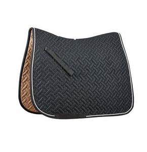 แผ่นรองอานม้าผ้าขนสัตว์อเนกประสงค์สไตล์อังกฤษและตะวันตกพร้อมซับในผ้า - Product Image 2