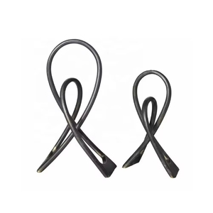 Escultura de nuevo estilo para decoración de hoteles a bajo precio Precio asequible Venta caliente Escultura Conjunto de 2 Aluminio fundido Diseño caro - Product Image 1