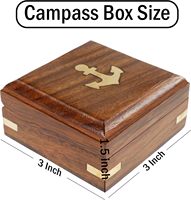 Porte-clés boussole en cuivre écologique avec inscription biblique chrétienne |   Cadeau de prière classique gravé en forme de rectangle et de cercle pour hommes, femmes et jeunes