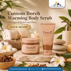Custom Warming <b>Body</b> <b>Scrub</b> Herbal Exfoliant Natural Herbal Ingredients Spa Care (10 ml 20ml 30ml 50ml) - Product Image 1