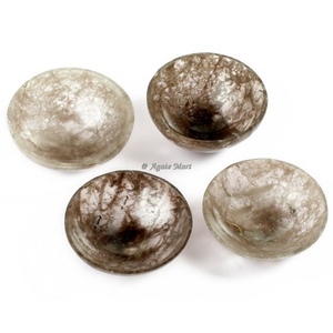 คริสตัลประดิษฐ์ตัวอักษรชามพลอยธรรมชาติรักษาเรกิชามแกะสลักด้วยมือของตกแต่งบ้านทางจิตวิญญาณซื้อออนไลน์ร้านคริสตัล - Product Image 6