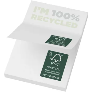 Sticky-Mate Sustainable Promotional Memo <b>Pad</b> Adhesive Sheets for Merchandising - Product Image 1
