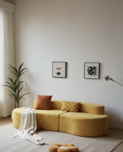 Sofá Cama Convertible de 78 Pulgadas con Material de PC, Colchón Plegable Portátil Controlado por Aplicación, Diseño Moderno para Uso en el Hogar/Oficina/Hotel - Product Image 1