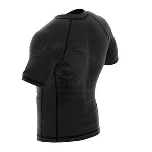 Chemises de sport MMA élastiques de qualité supérieure pour hommes, pour la musculation et les entraînements en salle de sport, coupe confortable, sans manches. - Product Image 2