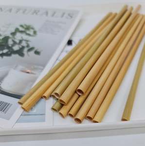 Top Trending 2025 pailles d'herbe sèche bio biodégradables naturelles buvant du Vietnam jetables pour boire des boissons sainement - Product Image 3