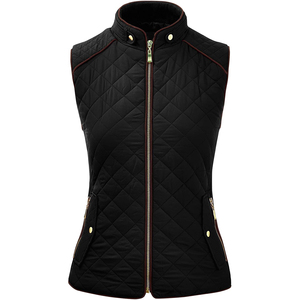 Chaleco deportivo de plumón, chaleco acolchado impermeable cálido para mujer, chaleco acolchado personalizado de diseñador con capucha de alta calidad para mujer, ropa de invierno - Product Image 6