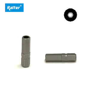 Embout de tournevis hexagonal de sécurité anti-effraction 1/4H*25mm pour perceuse électrique, qualité industrielle, Taiwan S2 - Product Image 2