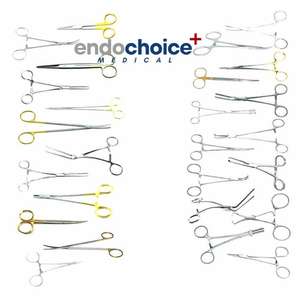 Juego de instrumentos principales de cirugía cardiovascular, 73 piezas, instrumentos de cirugía completos y precisos de Endochoice Medical - Product Image 2