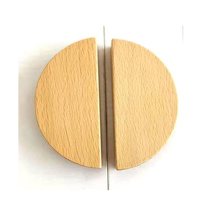 Poignée de porte en bois meubles en bois tiroir boutons bureau cuisine placard meubles poignée de porte en bois - Product Image 5