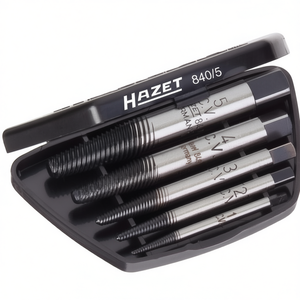Jeu d'extracteurs de vis Hazet 5 pièces – Outil efficace pour retirer les boulons et vis - Product Image 2
