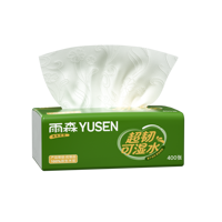 Papier mouchoir facial en pâte de bois vierge absorbant l'eau, 4 plis, blanc, gaufrage, fabrication sur mesure, usage quotidien