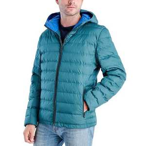 Chaqueta de Invierno Acolchada Personalizada para Hombre, Estilo Urbano, Impermeable y Cortavientos, con Capucha y Material de Poliéster - Product Image 1