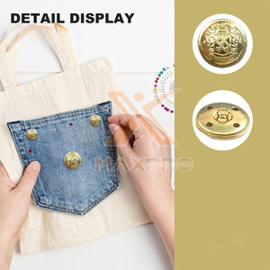 กระดุมเหล็กชุดพิธีการแบบใหม่ ยี่ห้อส่วนตัว คุณภาพสูง - Product Image 3