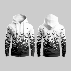 2024 haute qualité Logo personnalisé USA taille à capuche coton bouffée impression hommes à capuche pull décontracté polaire vêtements à capuche pour hommes - Product Image 3