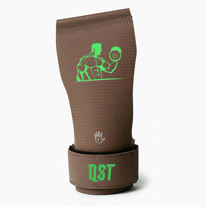 Trending Cross-Fit <b>Hand</b> <b>Grips</b> Anti-Callus Palm Premium Textured Leather Durable Lightweight Weightlifting <b>Grips</b> with Custom Logo - Product Image 2