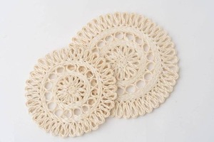 Manteles individuales de algas marinas tejidas para decoración del hogar bohemio de nuevo diseño/placas de cargador fabricante personalizado en Vietnam MOQ 50 piezas - Product Image 4