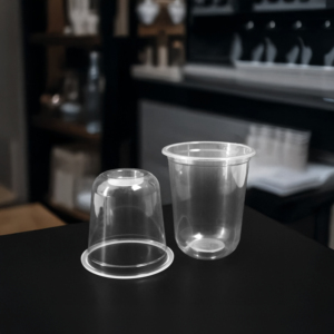 Gobelets en plastique PP jetables de haute qualité 16/20/24oz avec couvercle de 95mm pour boissons jus Smoothie Boba fabriqué au Viet Nam - Product Image 2