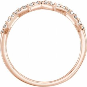 Stuller 123052:602P 14KR Stackable Diamond <b>Ring</b> <b>for</b> <b>Men</b> and Women - Product Image 2