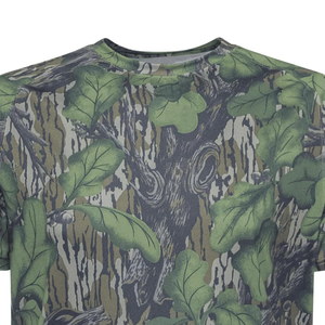 T-shirt de chasse et de camping OEM léger à séchage rapide, camouflage Realtree forêt jungle palmier Real Tree, pour l'extérieur, vente en gros - Product Image 5