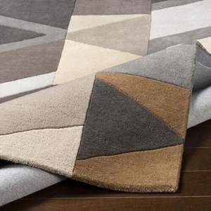 Modern Home Wool <b>Rugs</b> Handcrafted Woolen Area <b>Rugs</b> for Living Room Bedroom & Study - Product Image 4