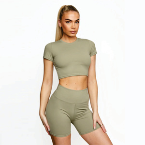 กางเกงปั่นจักรยานผ้าไนลอน22% เอวยืดทรงบู้ทตี้78% หนา5นิ้วทรงสลิมฟิตเอวสูง - Product Image 3