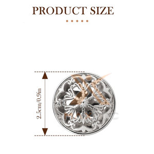 บริการ OEM กระดุมเหล็กสำหรับชุดพิธีการขายดี กระดุมเหล็กสำหรับชุดพิธีการสั่งทำพิเศษ - Product Image 5