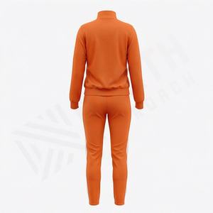 Conjunto Deportivo de Dos Piezas para Mujer, Sudadera con Cierre y Pantalones Jogger, Cuello Alto, Ropa Deportiva para Gimnasio - Product Image 2