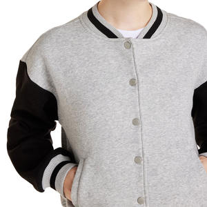 Recién llegado, fábrica, alta calidad, béisbol, logotipo personalizado, abrigo, ropa de calle, cuero/Lana, moda de invierno, chaqueta universitaria para hombre - Product Image 2